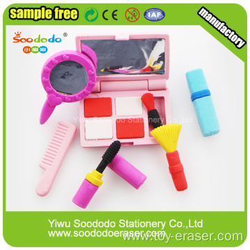 3D fashion makeup comb Stationery Eraser